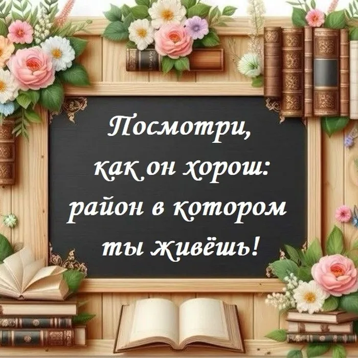 Посмотри, как он хорош: район, в котором ты живёшь